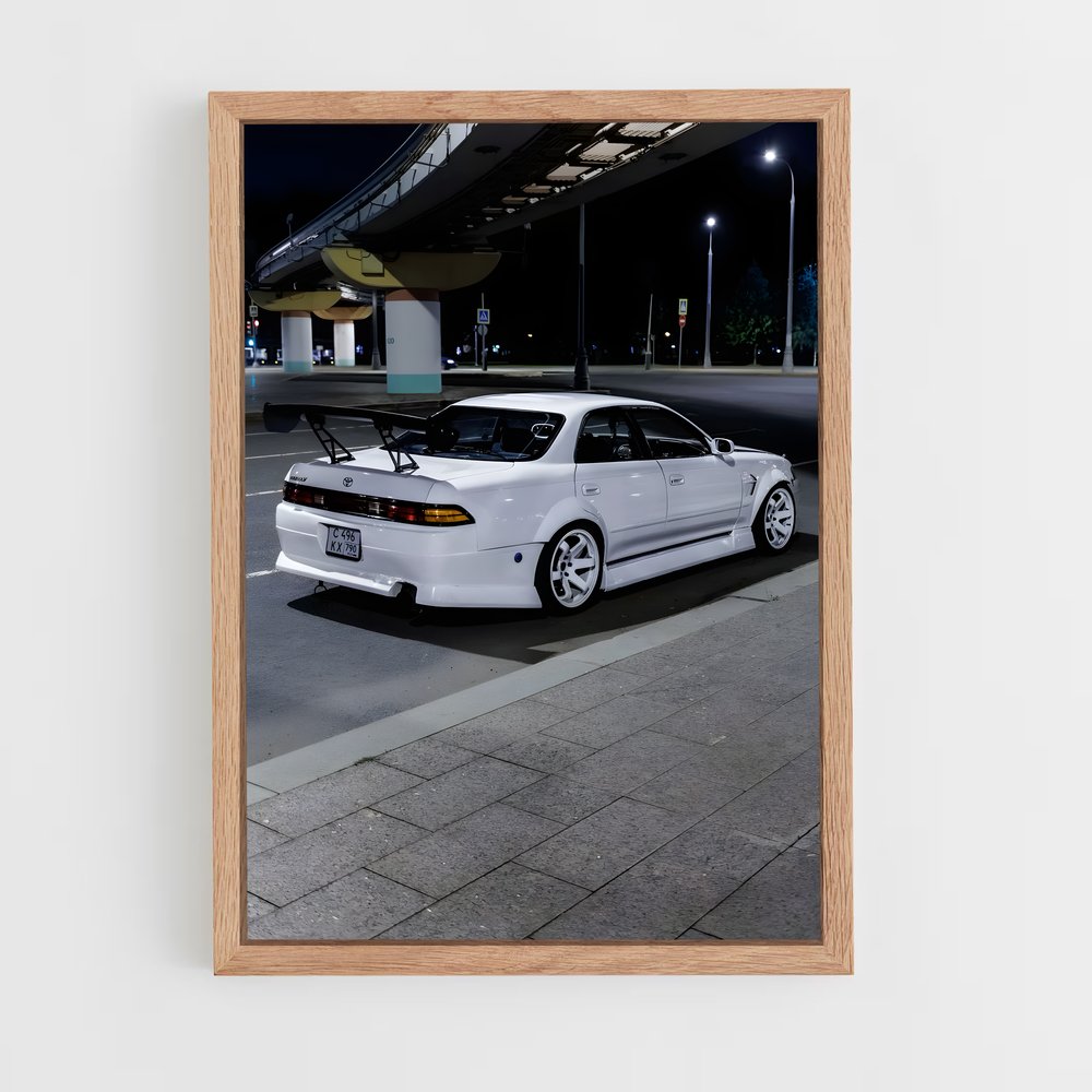 Poster superbe Mark ii jzx – affiche Toyota (vue 4)